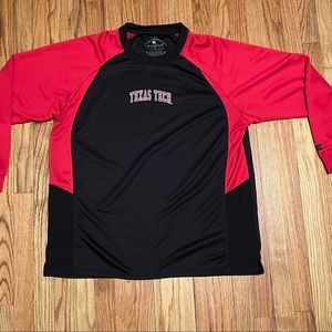 Colosseum Athletics XXL Texas Tech Long Sleeve Shirt